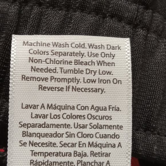 Athletic Works Girls M 8 Activewear Pants Black Pockets - Picture 8 of 8